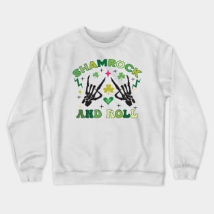 Shamrock and Roll Crewneck Sweatshirt